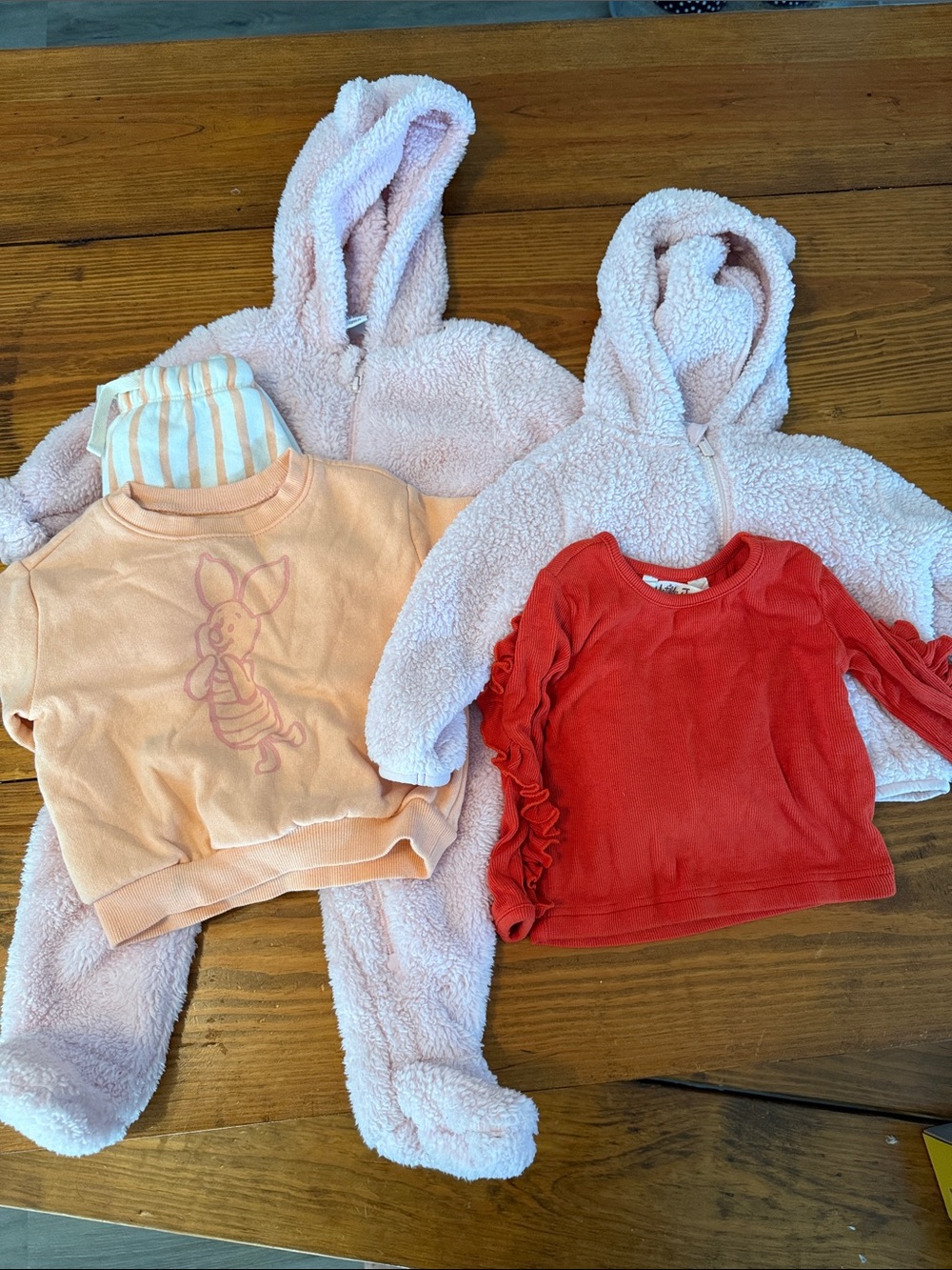 6-12 month girls cold weather jackets and clothes